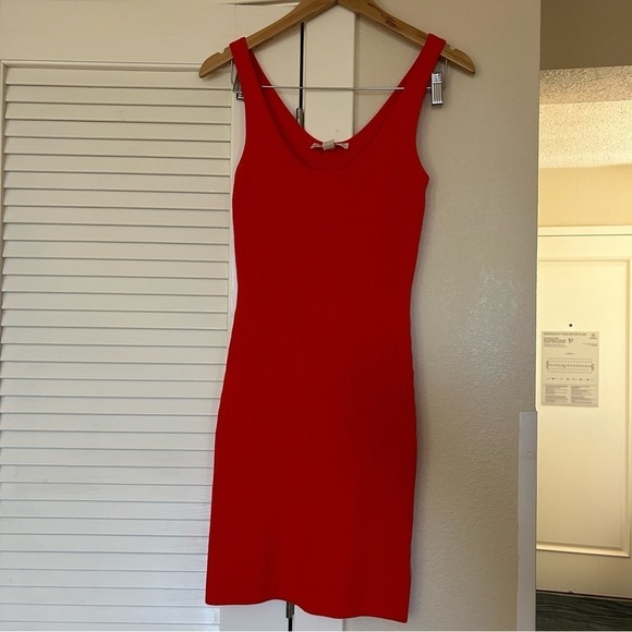 NWT Michael Kors Ribbed Stretch Viscose Tank Dress - Picture 7 of 7